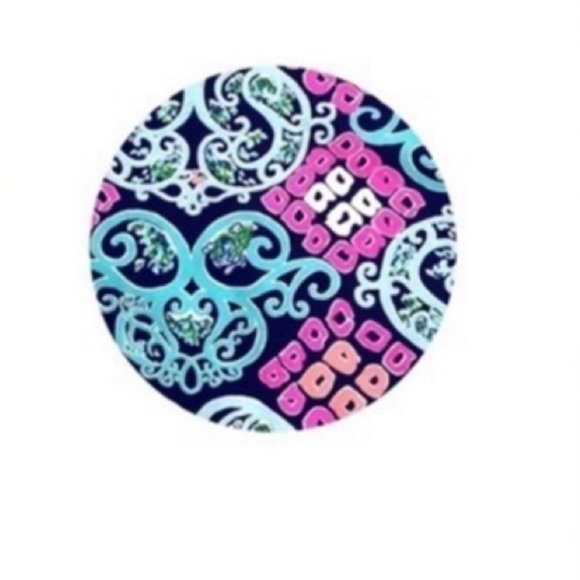 LILLY PULITZER | NWT Robyn Monogram Print Dress Blue & Pink ON SALE! CLEARANCE! - Picture 7 of 7